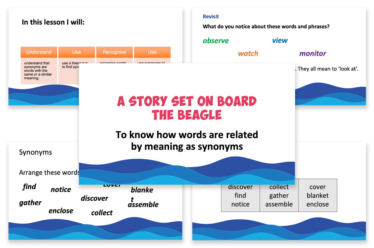 Teach ke﻿y concepts